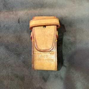 Louis Vuitton Brown Leather Strap